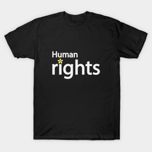 Human rights typography design T-Shirt